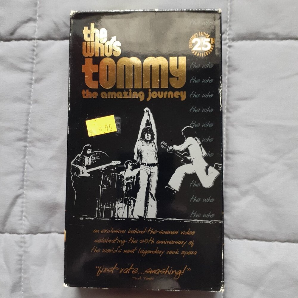 The Who's Tommy The Amazing Journey VHS Tape Buena Vista